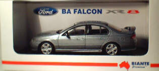 1:43 Biante Ford BA XR8 Mercury Silver
